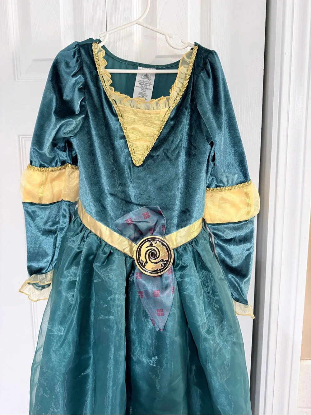 Disney Brave Merida Princess Costume Dress Girls Size 7/8 - Picture 3 of 7